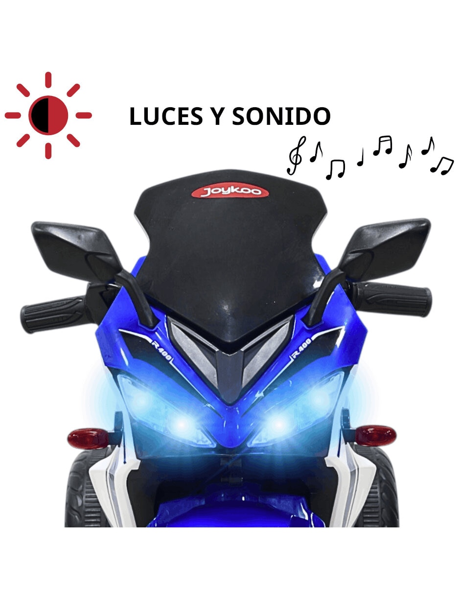 Moto montable recargable unisex 6