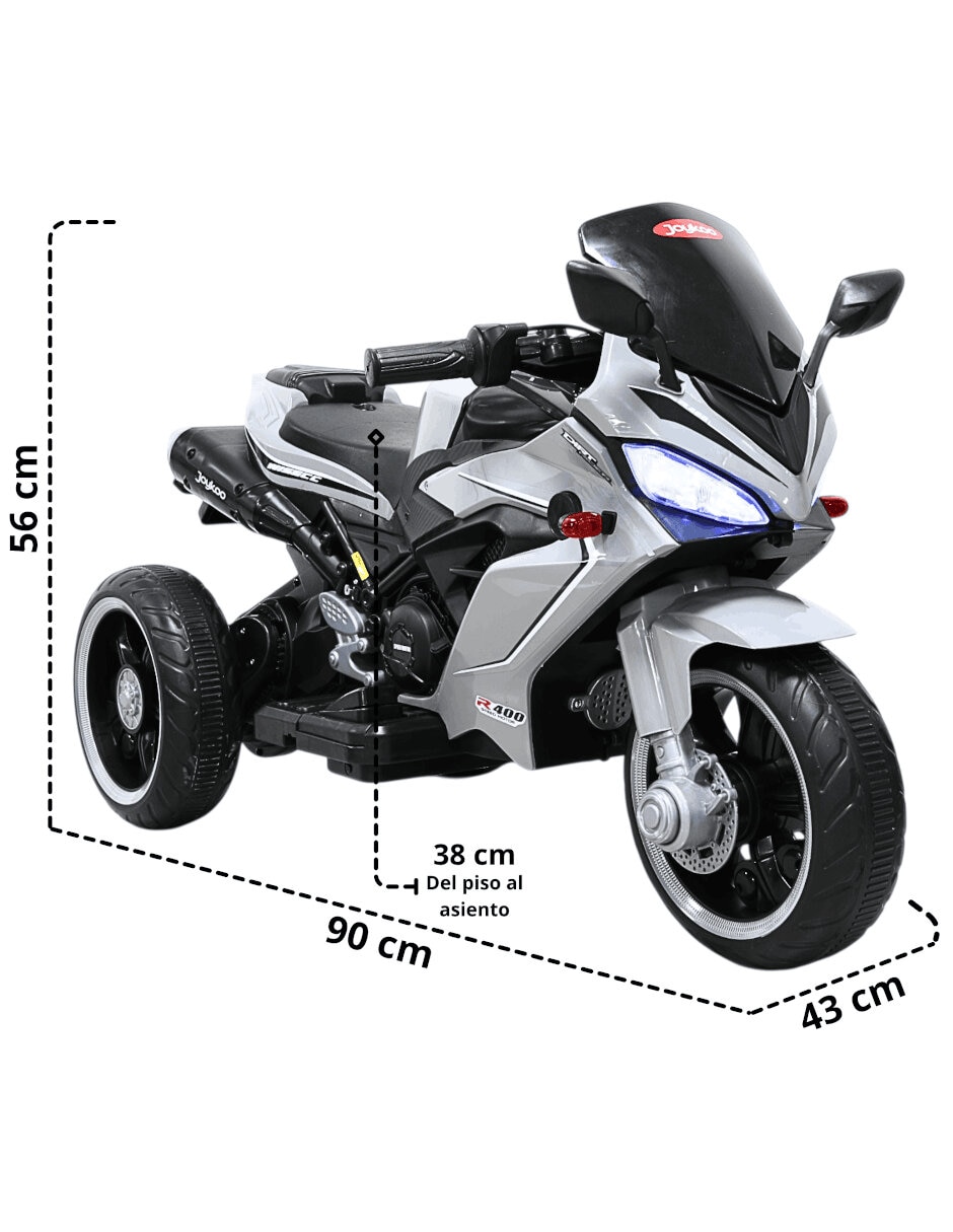 Moto montable joykoo recargable unisex