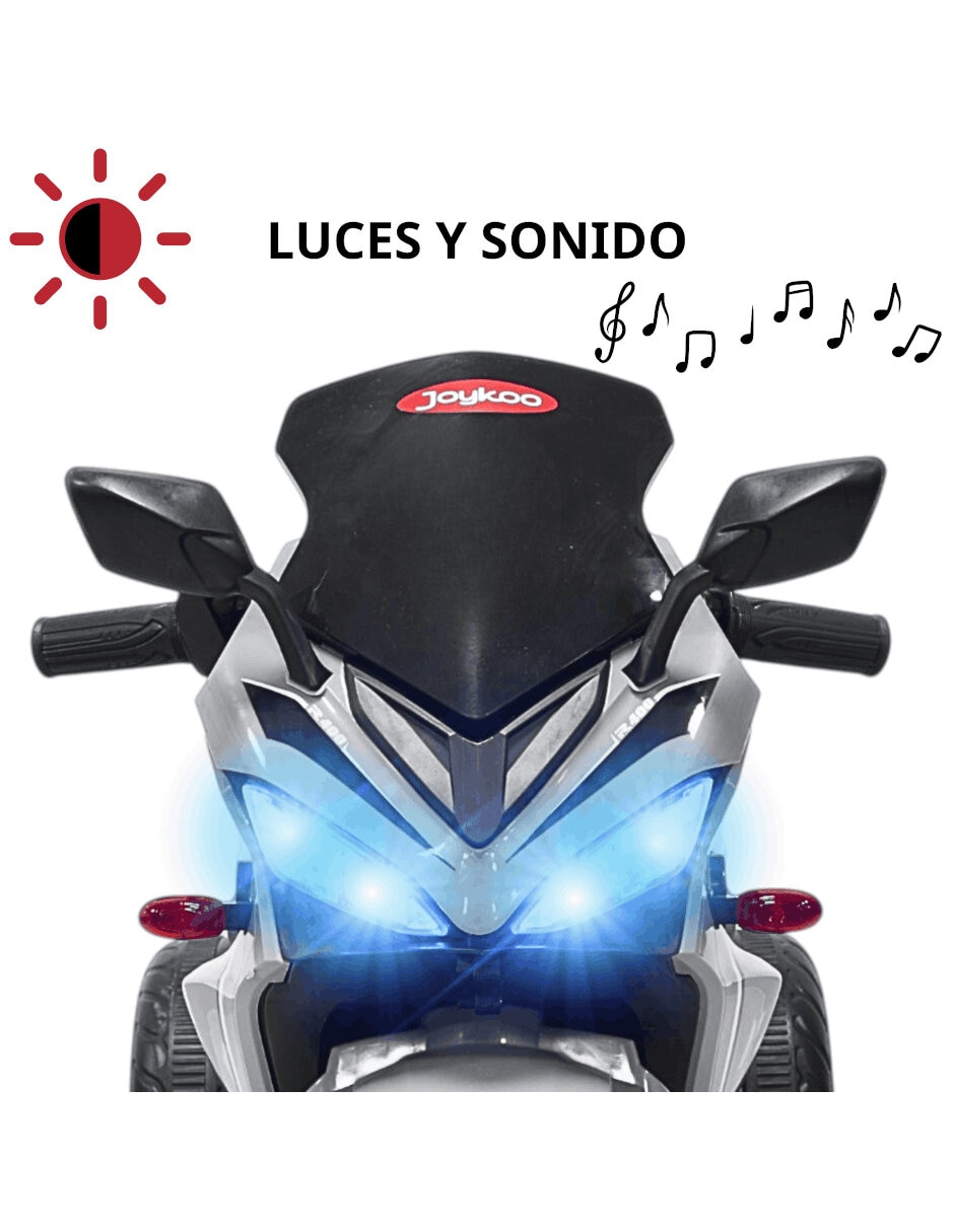 Moto montable joykoo recargable unisex
