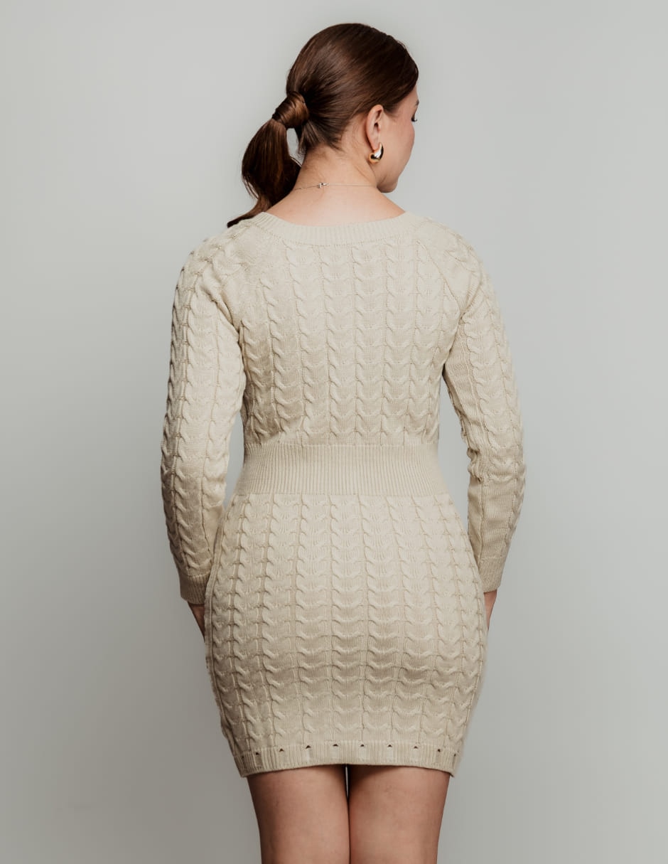 Vestido arriba de la rodilla casual Zuio para mujer