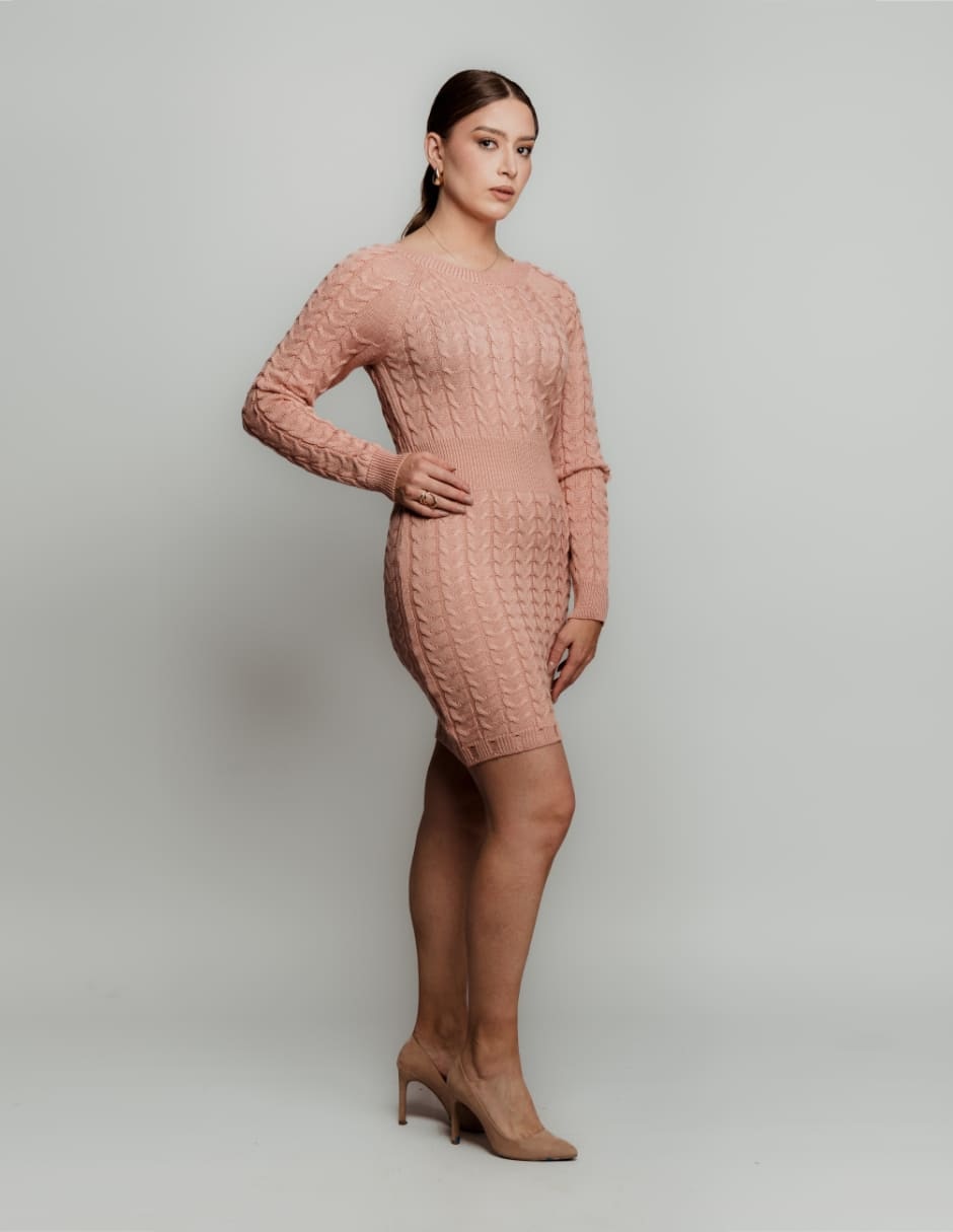 Vestido arriba de la rodilla casual para mujer 5