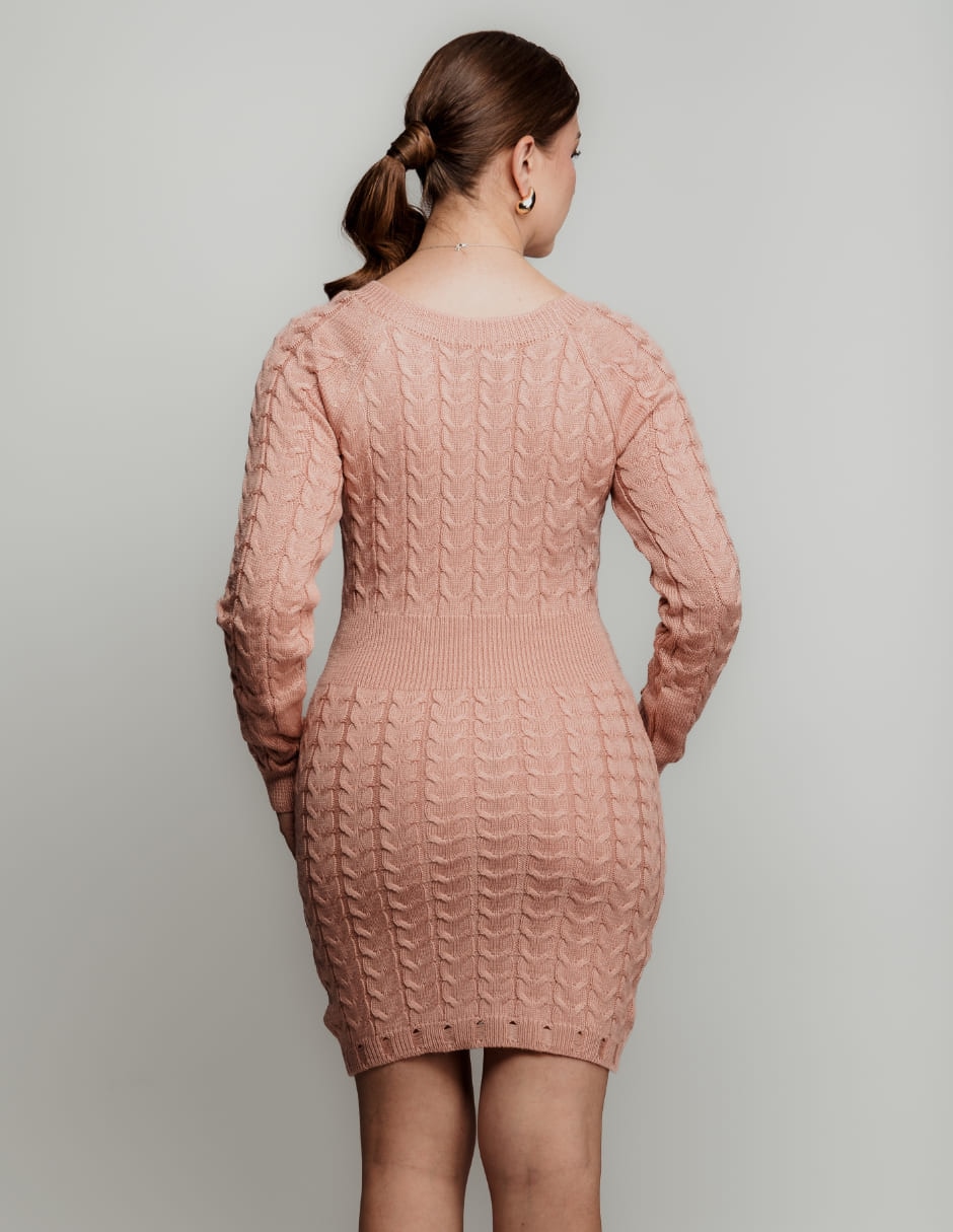 Vestido arriba de la rodilla casual para mujer 3