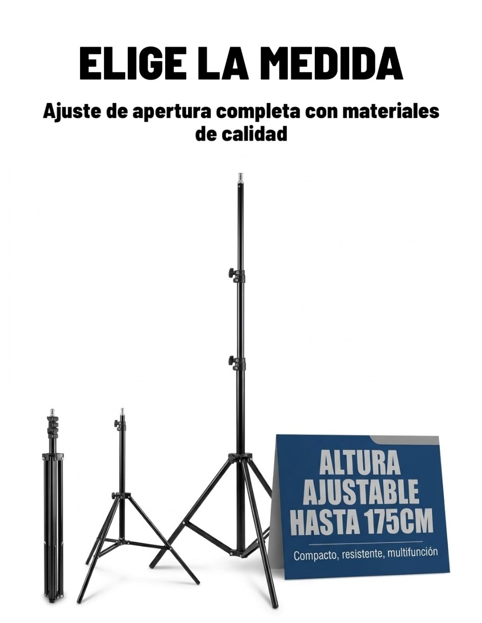 Tripie Cm-Top de plástico y metal