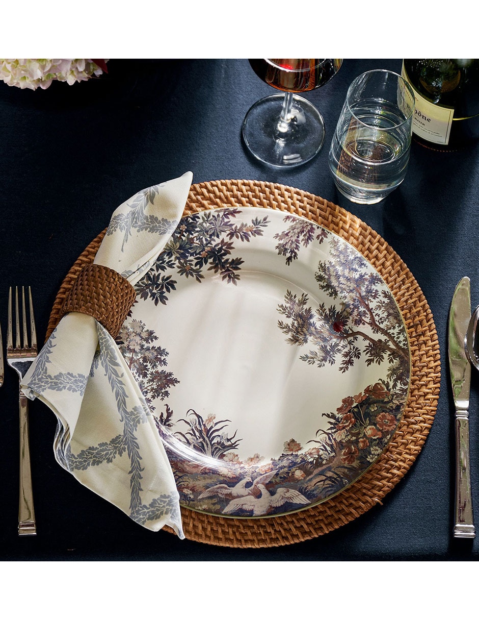 Set platos trinche kravet folly scenic de cerámica 4 piezas 2