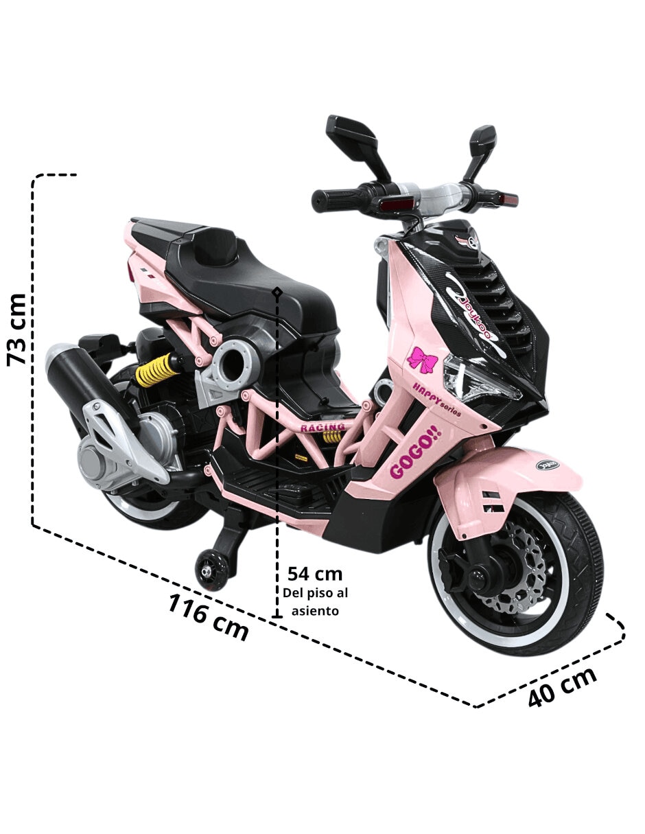 Moto montable recargable 3