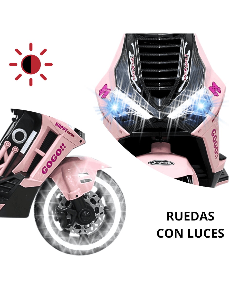 Moto montable recargable 4