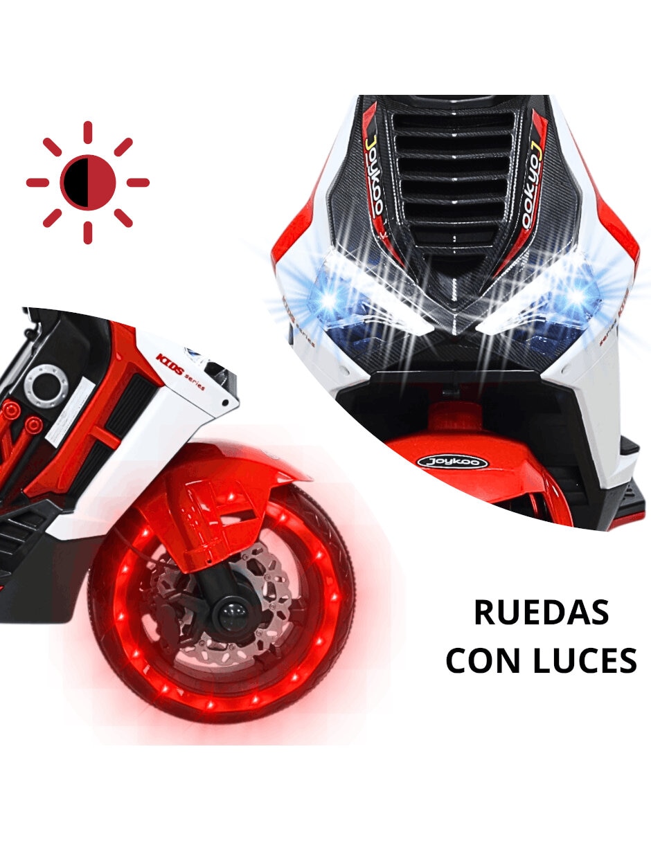 Moto montable Joykoo recargable