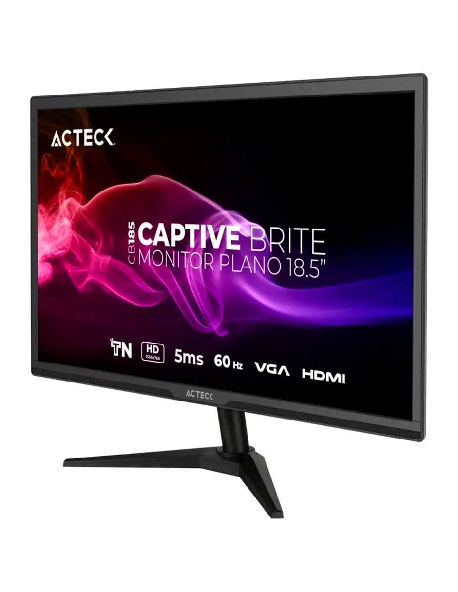 Monitor Acteck AC-944526 TN HD 18.5 pulgadas Captive Brite CB185