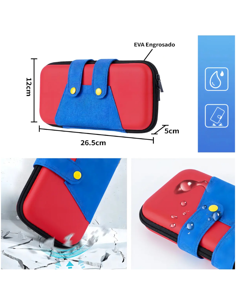 Estuche para consola nintendo switch Generica