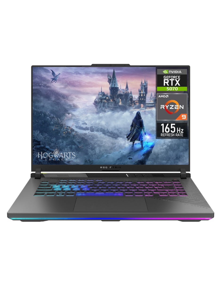 ASUS Laptop gamer Asus ROG Strix G16 16 pulgadas Full HD+ AMD Ryzen 9 NVIDIA GeForce RTX 5070 64 GB RAM 1 TB SSD