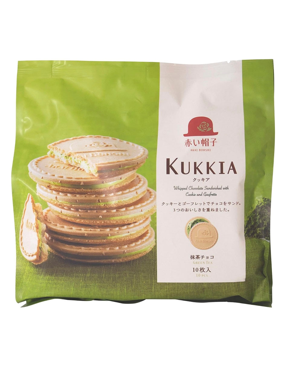 Galletas de té verde kukkia 1