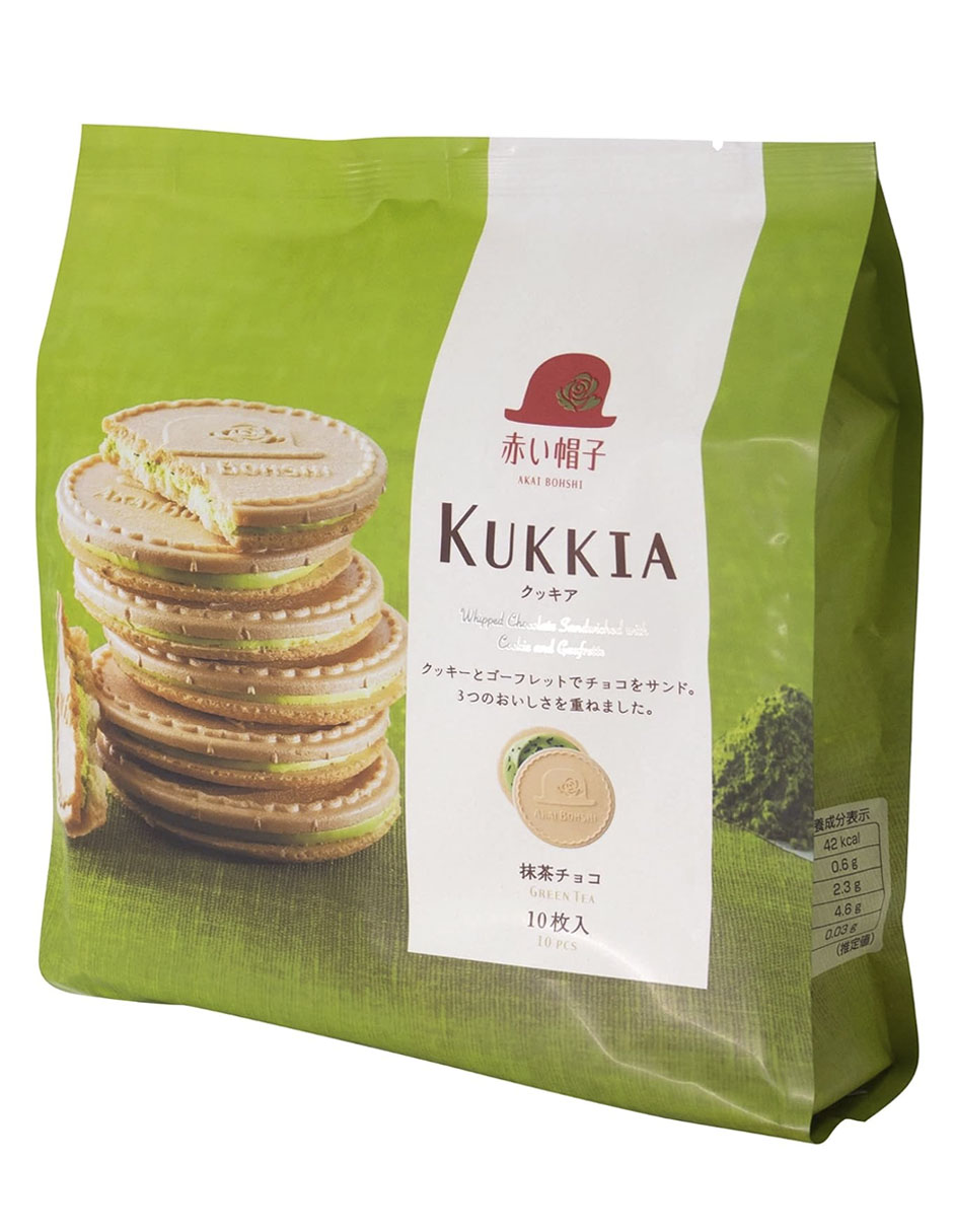 Galletas de té verde kukkia 2
