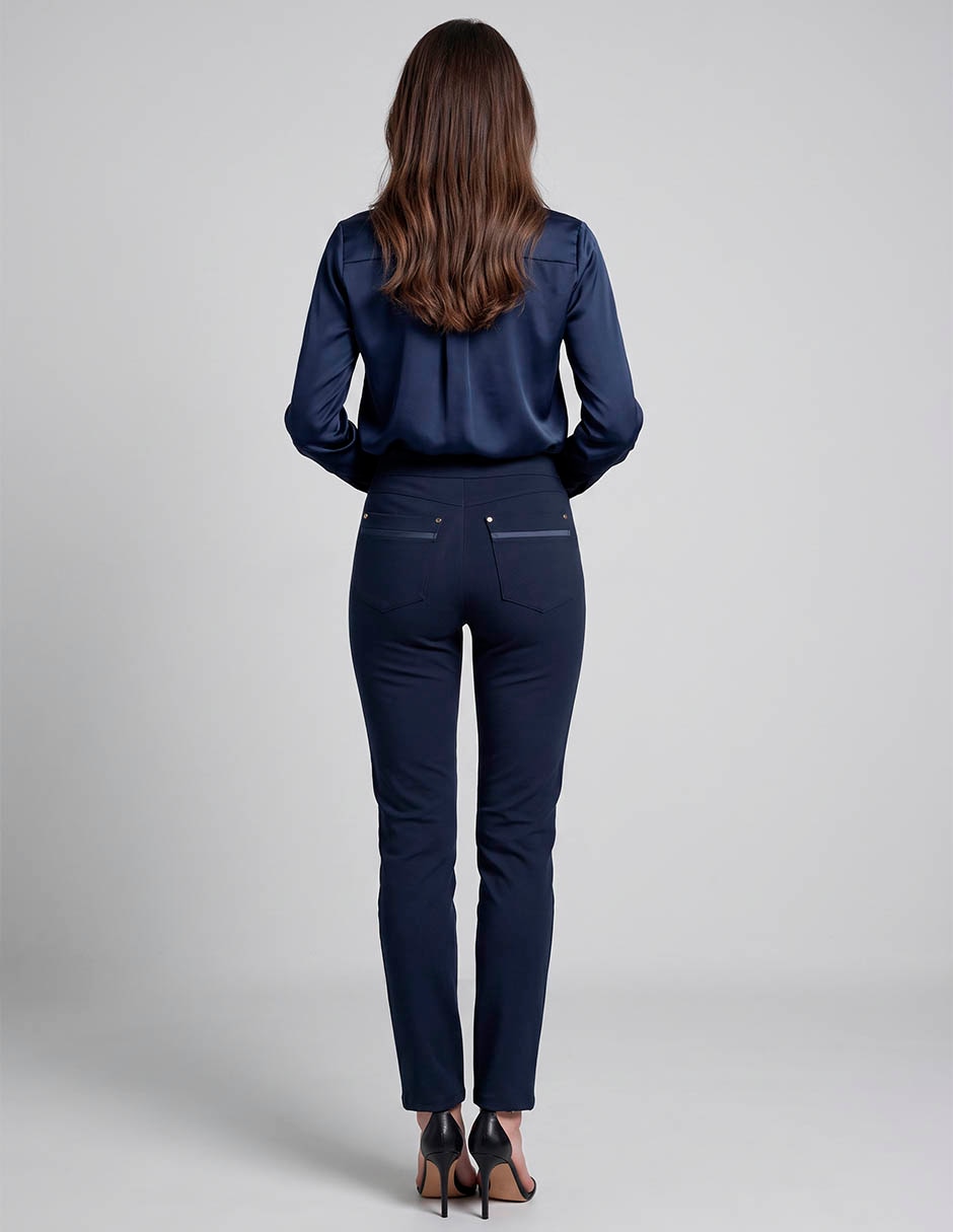 Pantalón chino skinny para mujer 2