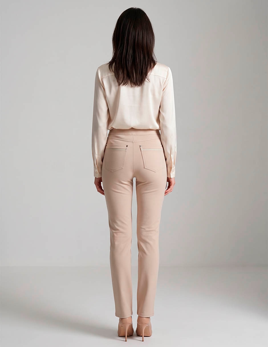 Pantalón chino damaia atelier skinny para mujer