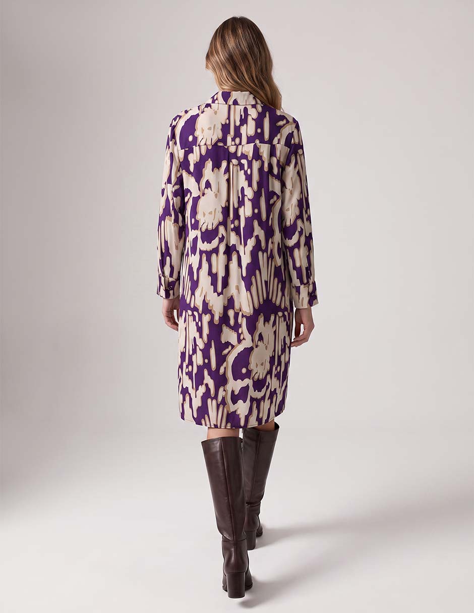 Vestido arriba de la rodilla casual para mujer 2