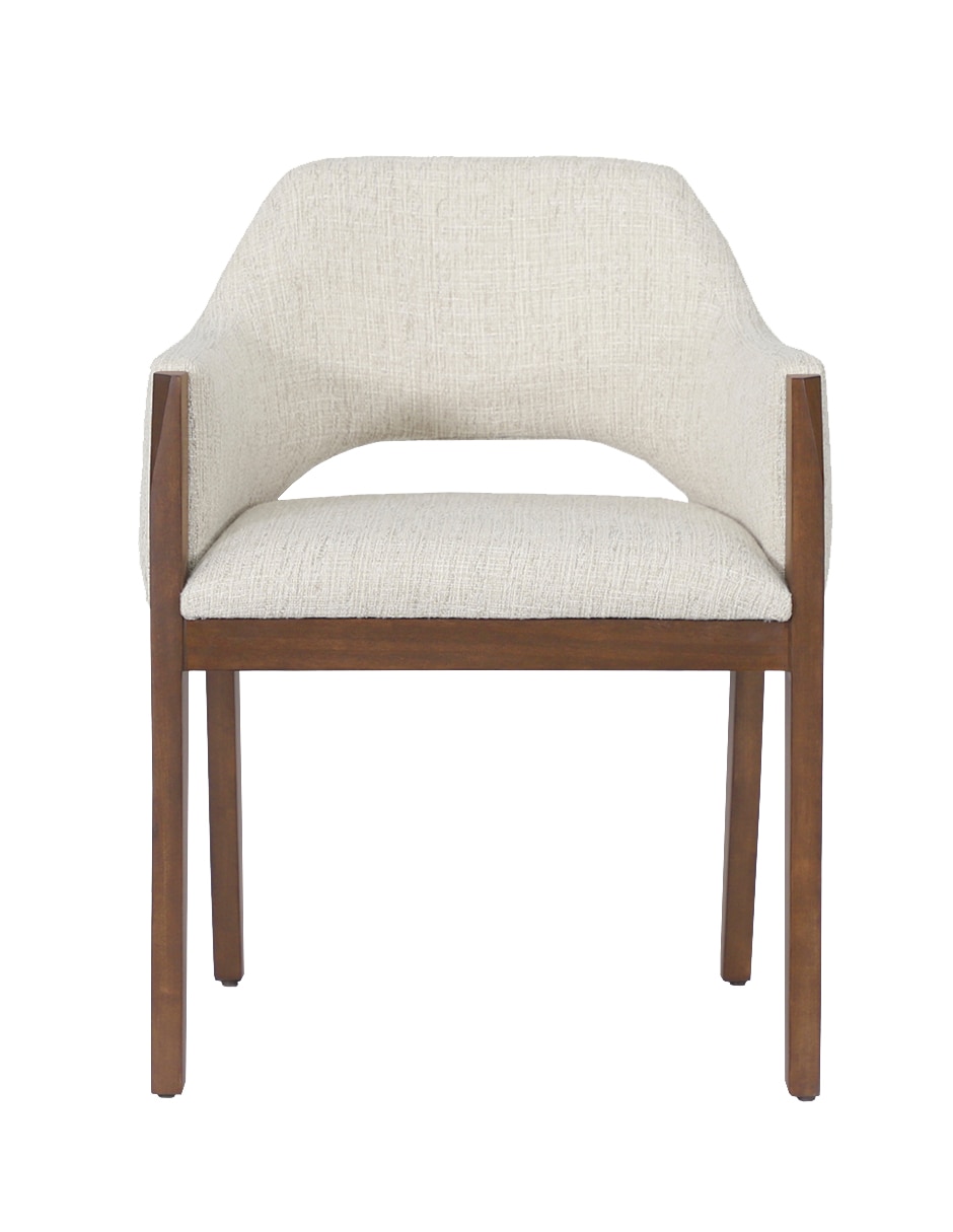Silla con brazos de tela 1