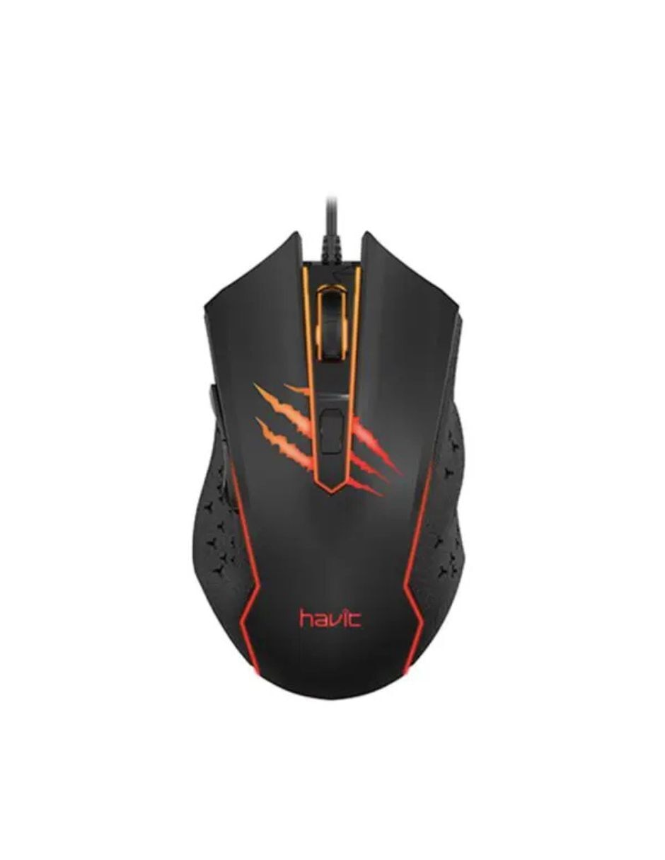 mouse gamer havit ms1027 negro rgb 2400 dpi ergon—mico mouse gamer havit ms1027 negro rgb 2400 dpi ergon—mico