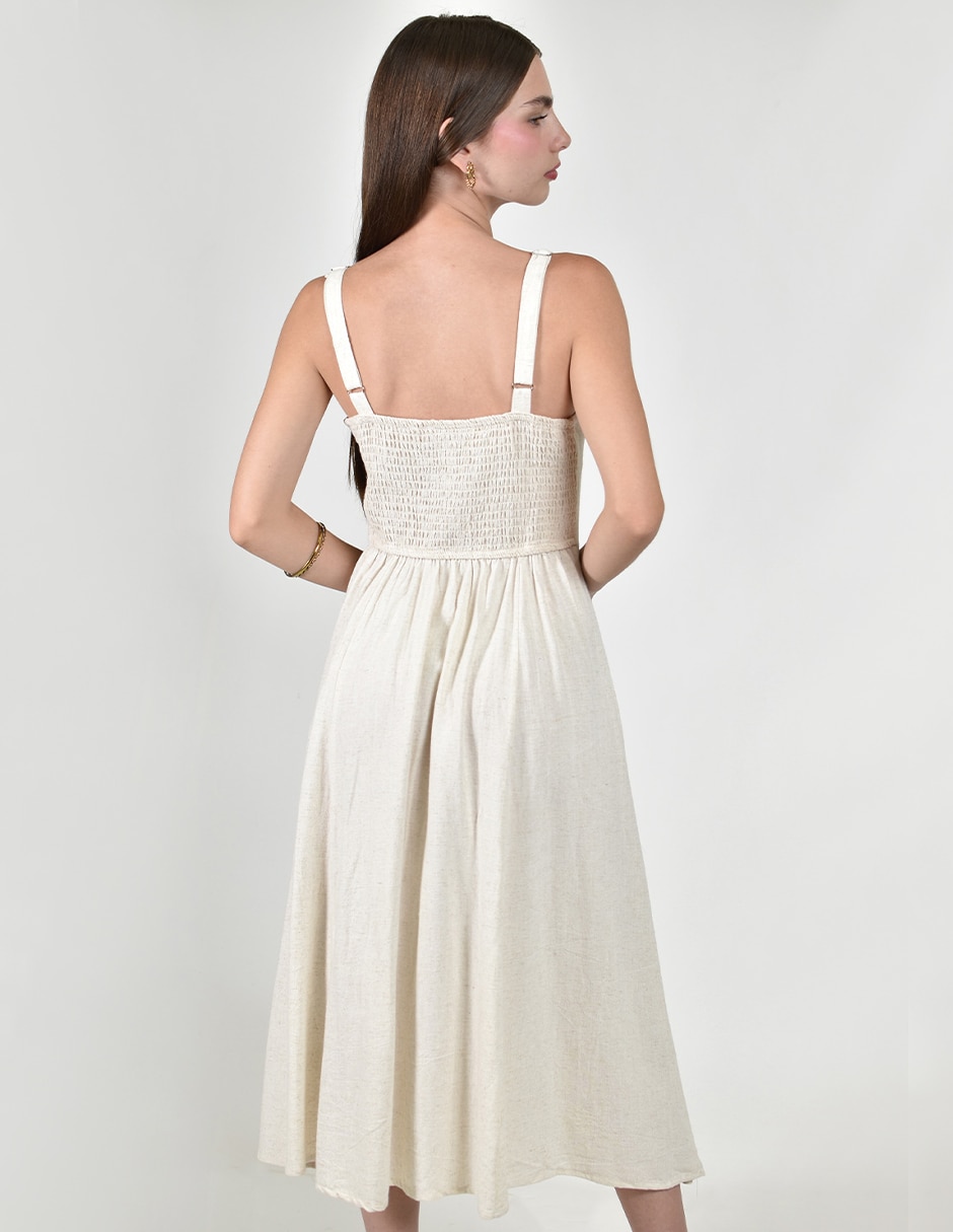 Vestido midi casual para mujer 5
