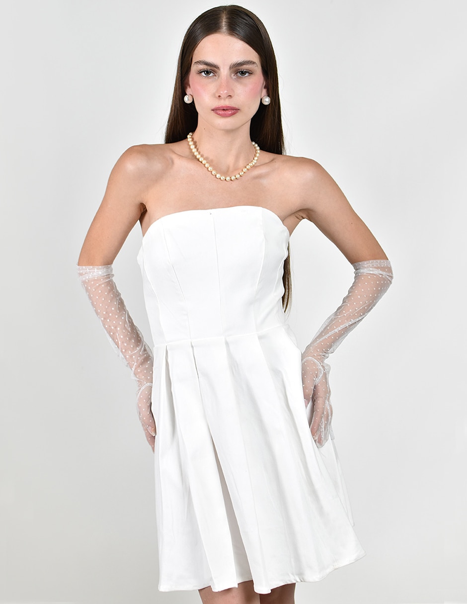 Vestido corto casual para mujer 4