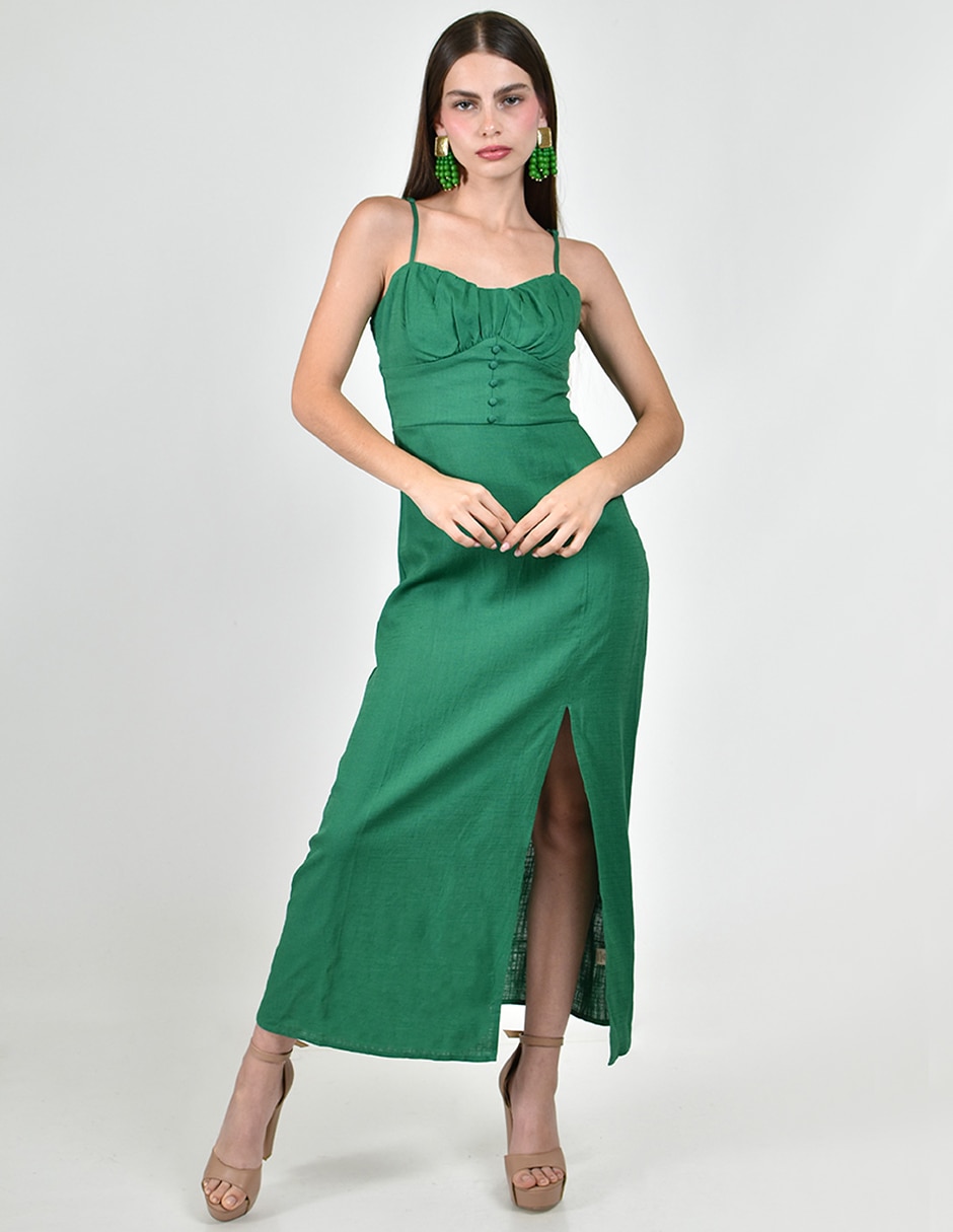 Vestido largo casual para mujer 4