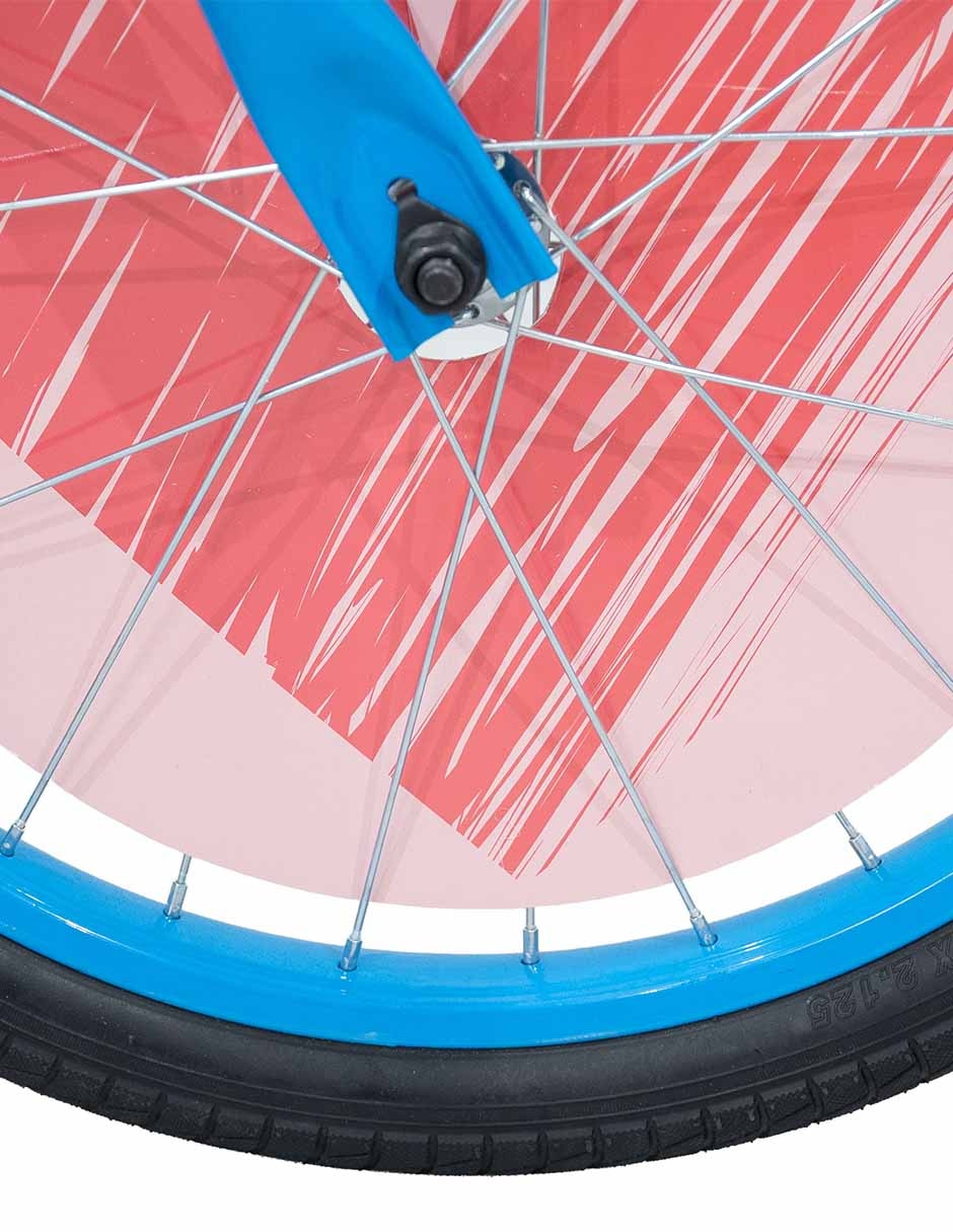 Bicicleta infantil Veloci rodada 20 para niña
