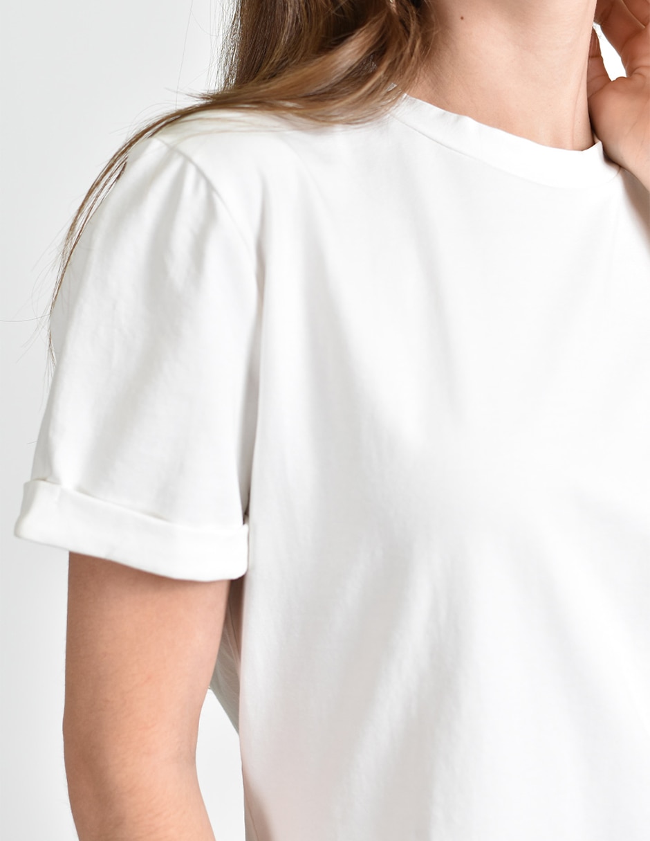 Playera manga Corta No aplica cuello Redondo para mujer 4