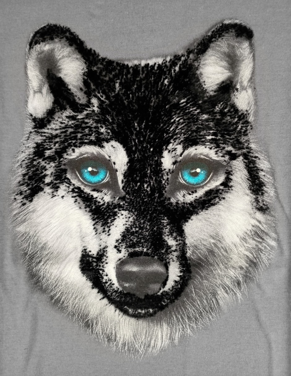 Playera Gromo lobo manga corta unisex