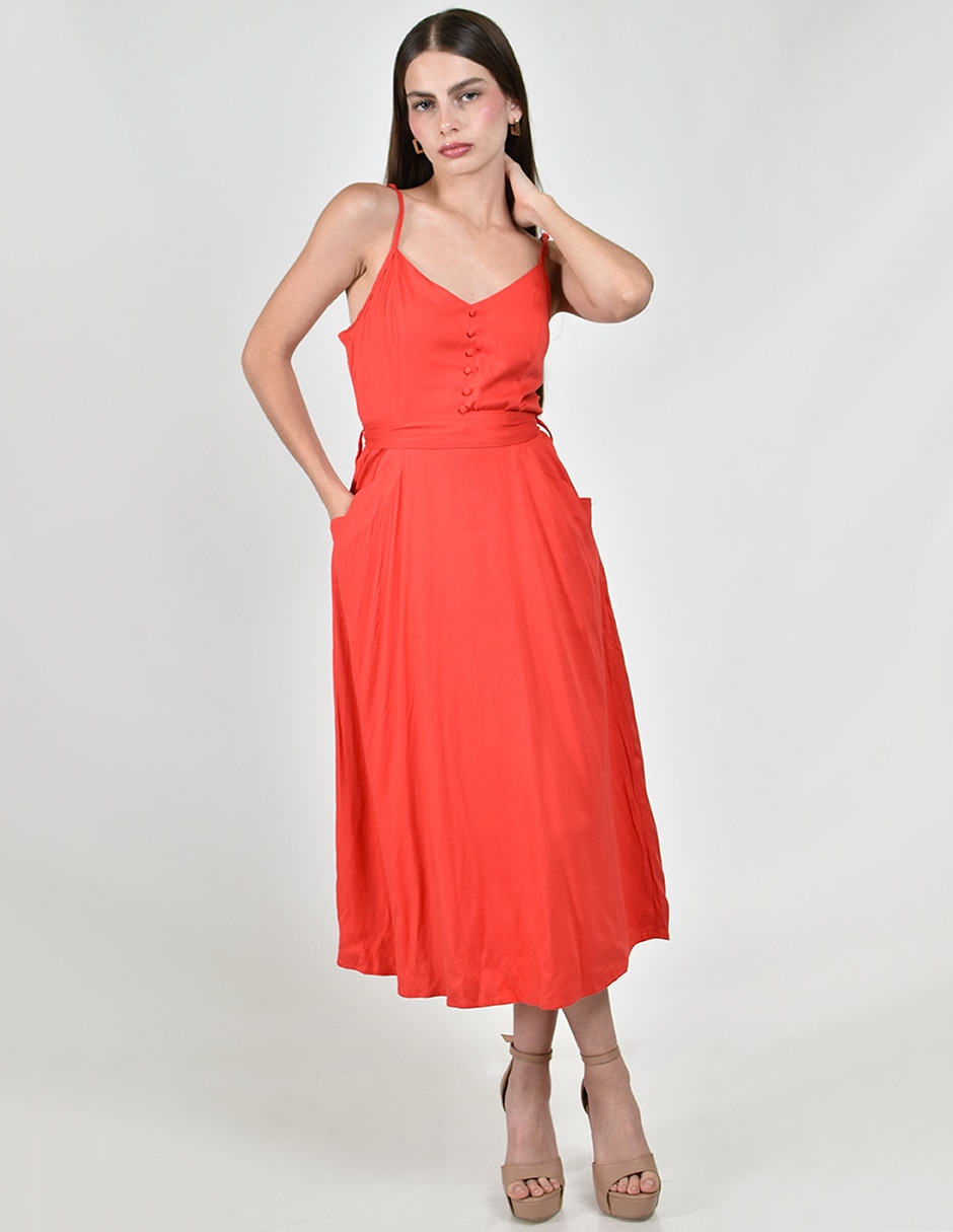 Vestido midi casual para mujer 5