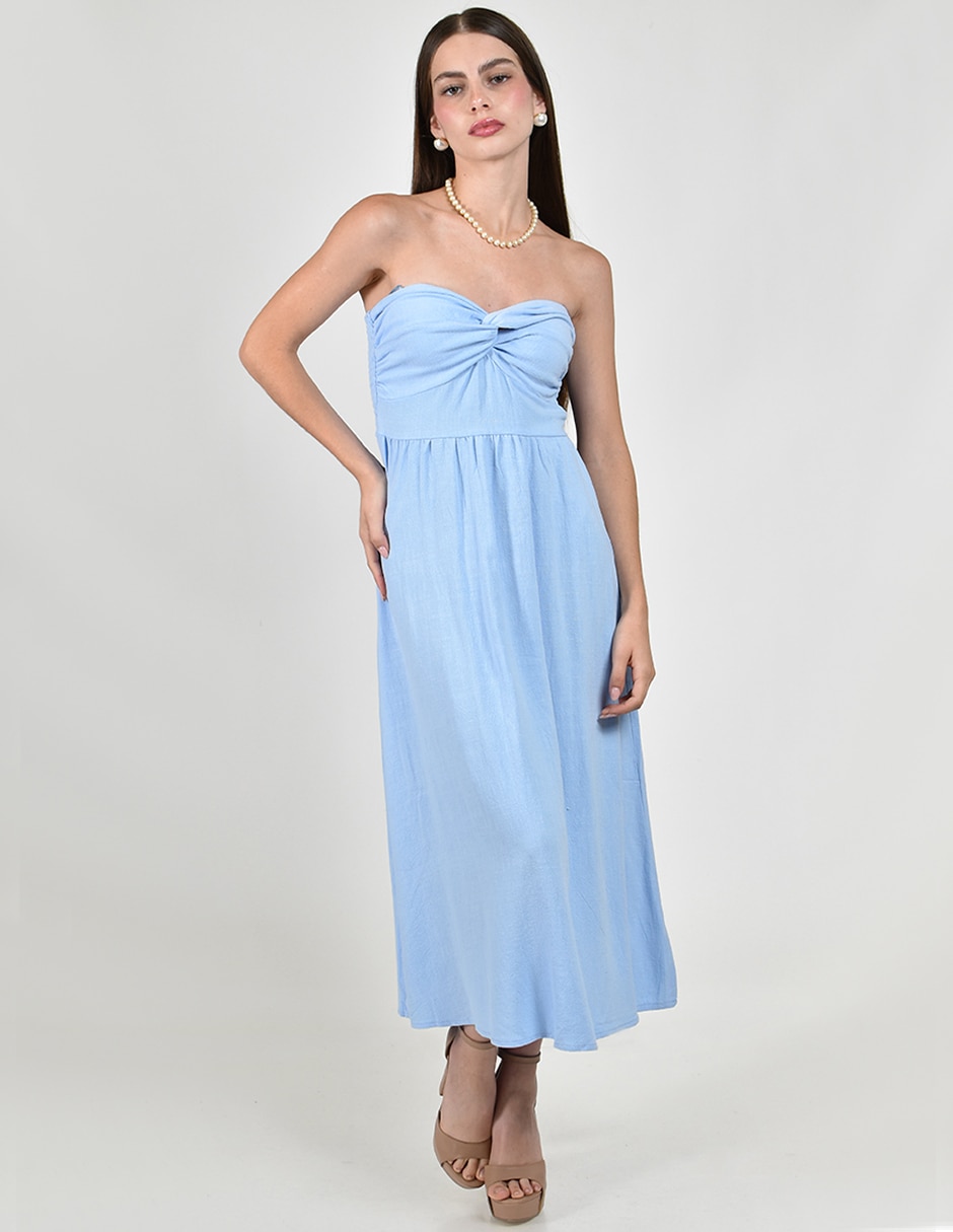 Vestido midi casual para mujer