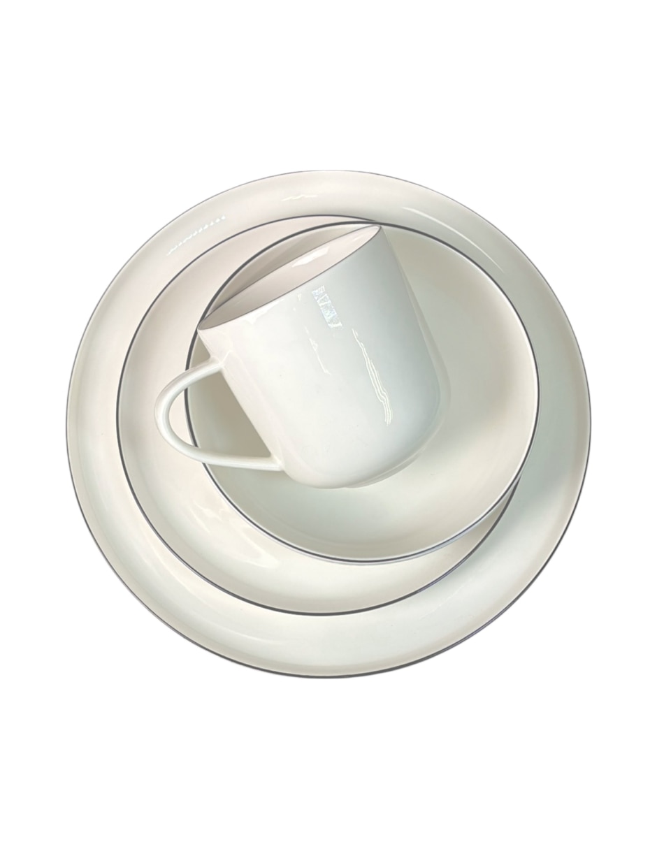 Kasablanka cocina de porcelana para 4 personas