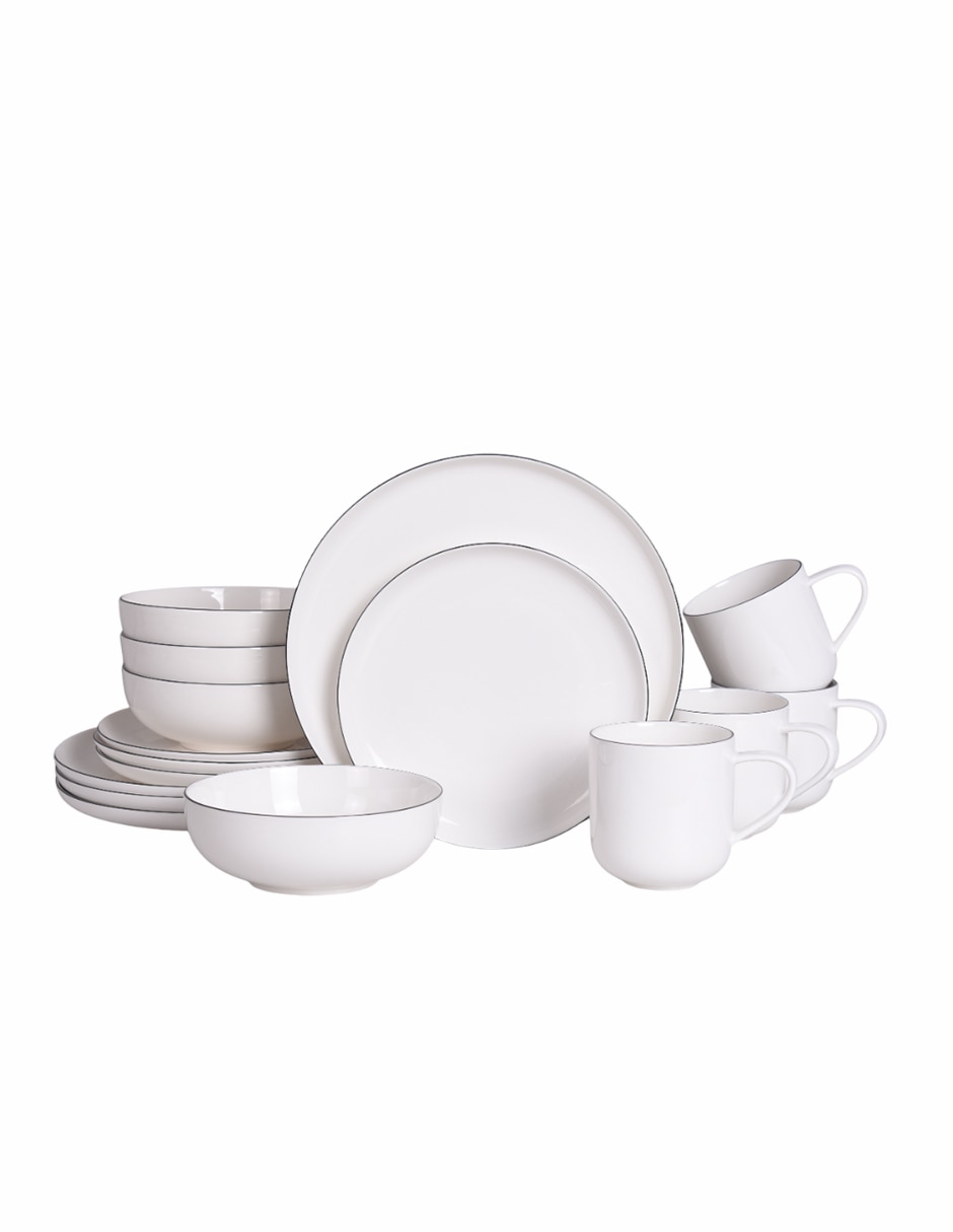 cocina de porcelana para 4 personas