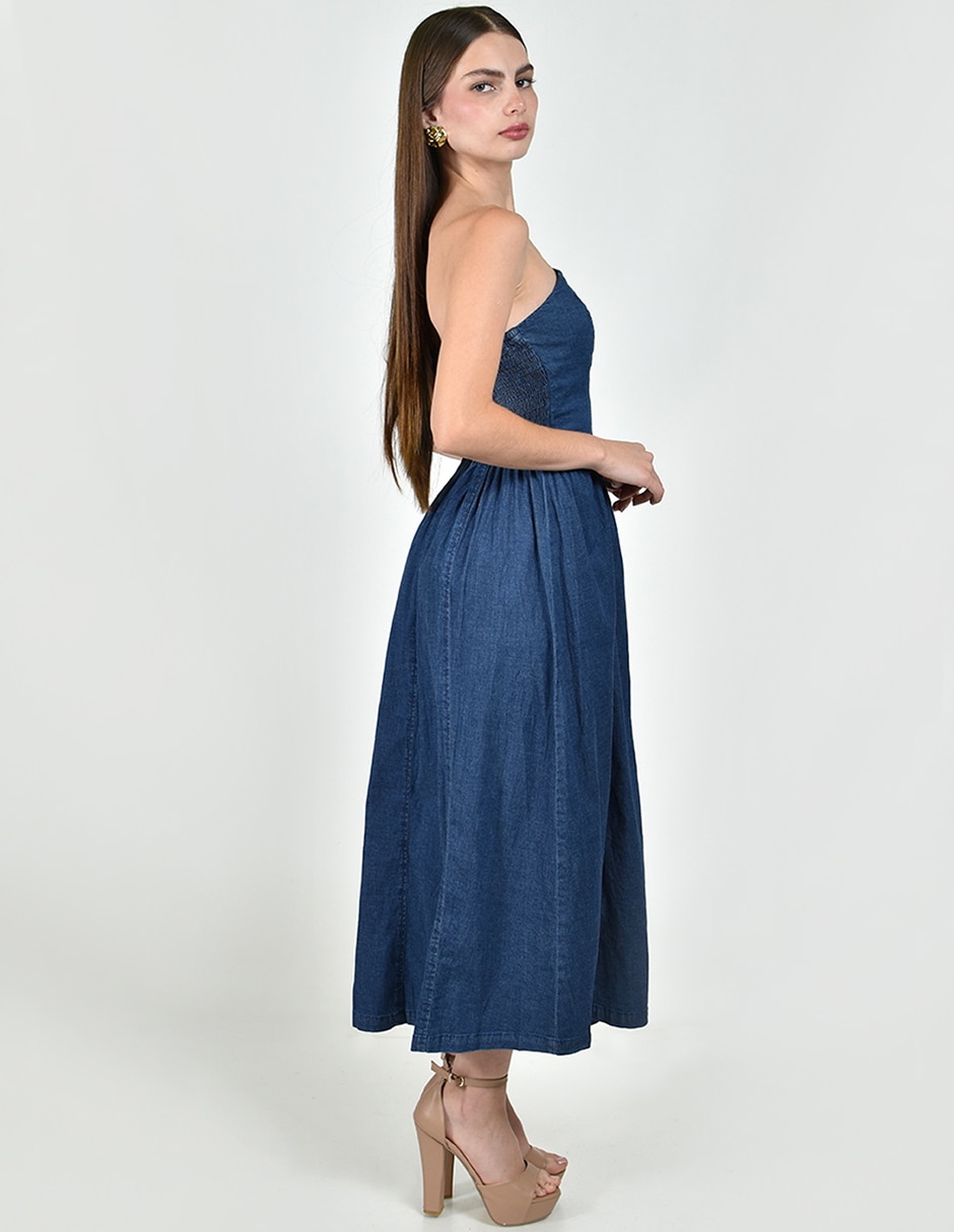 Vestido midi casual para mujer 2