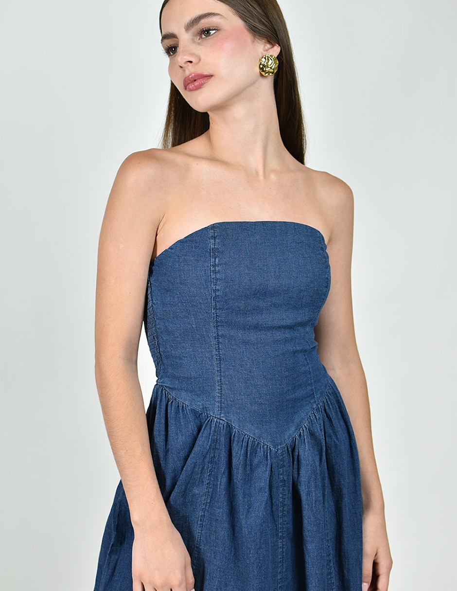 Vestido midi casual para mujer 3