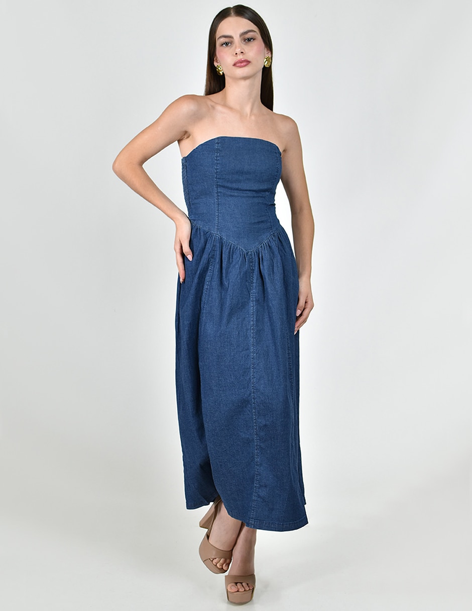 Vestido midi casual para mujer 4