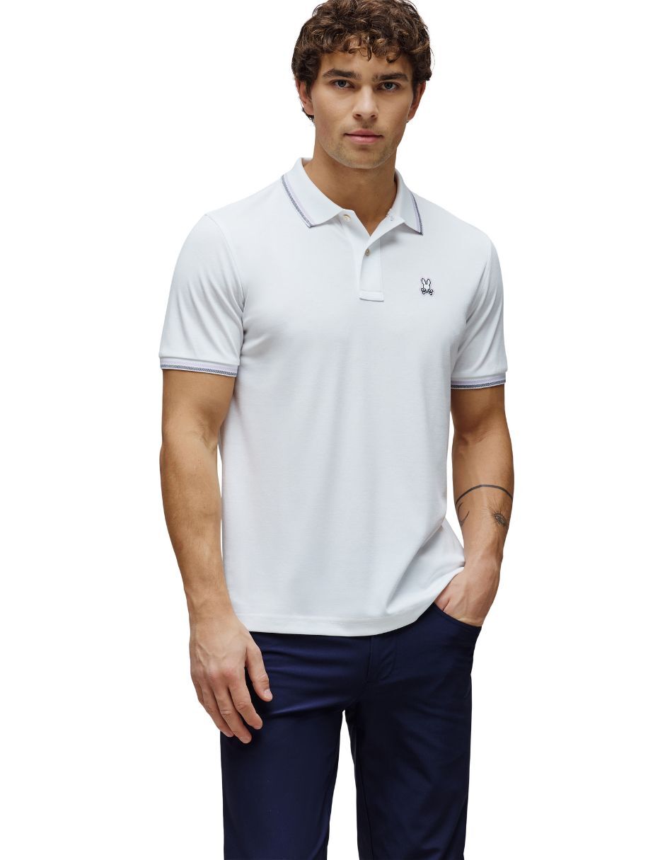 Playera tipo polo Psycho Bunny para hombre