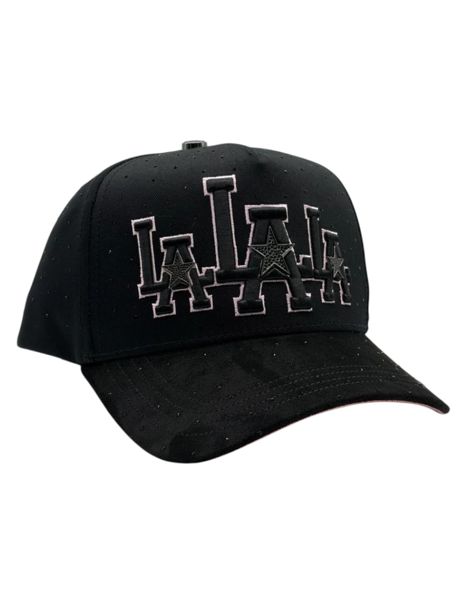 Gorra visera curva snapback casual big boss lalala star pink para hombre