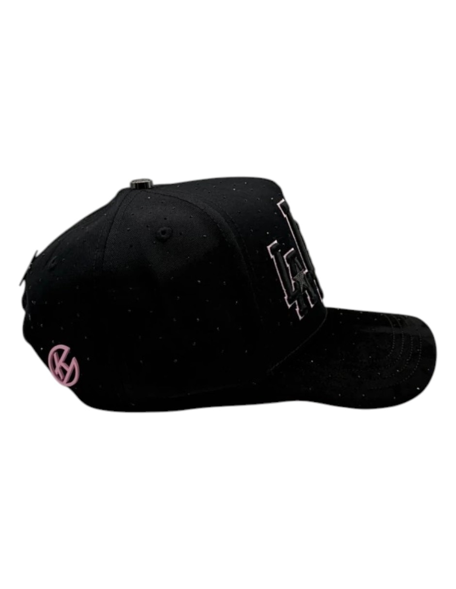 Gorra visera curva snapback casual big boss lalala star pink para hombre
