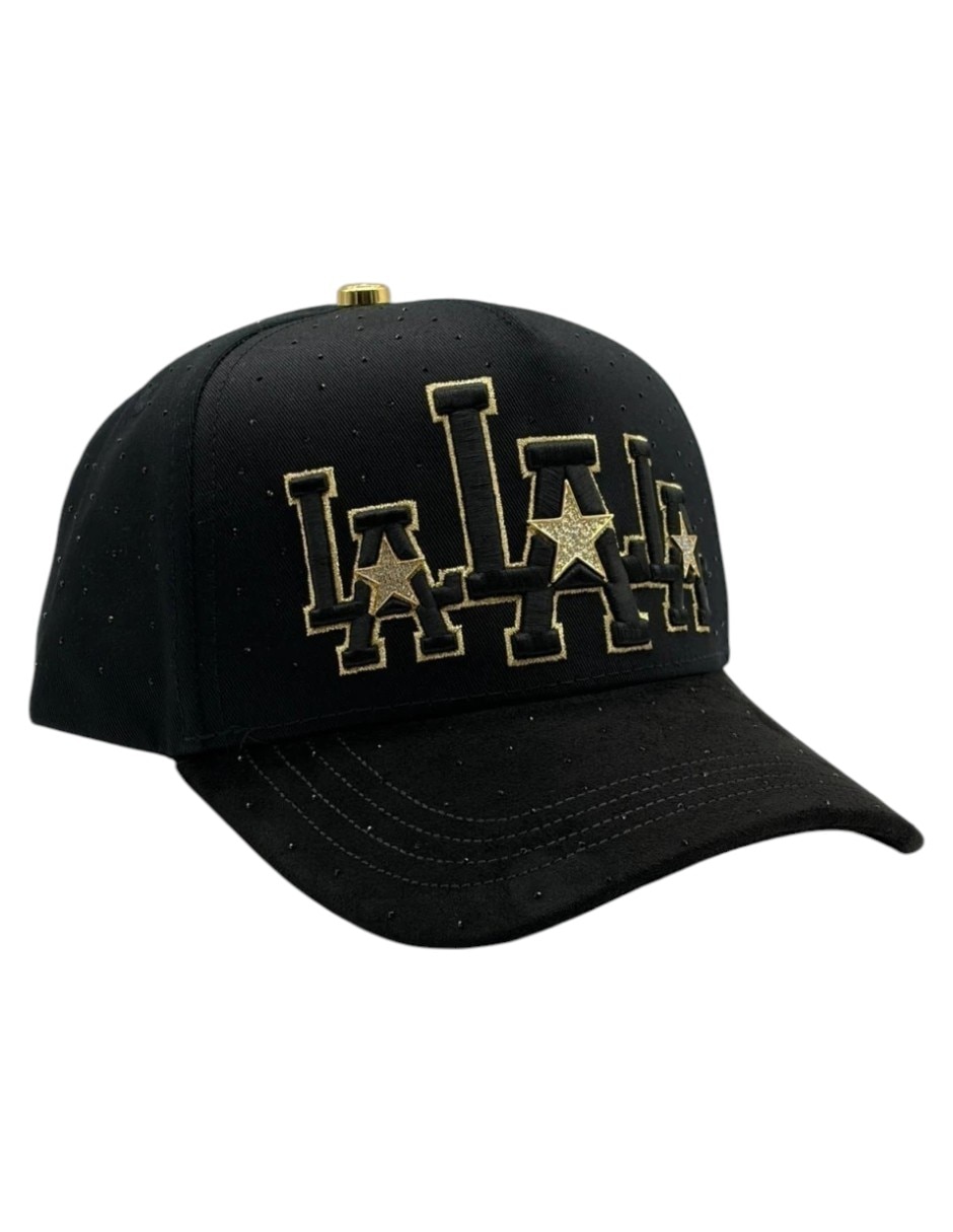 Gorra visera curva snapback casual lalala star gold para hombre 2