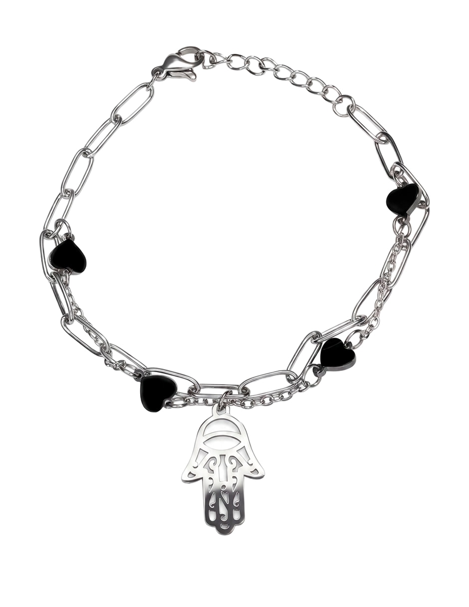 Ame jewelry de acero inoxidable glam pop fantasy con acabado