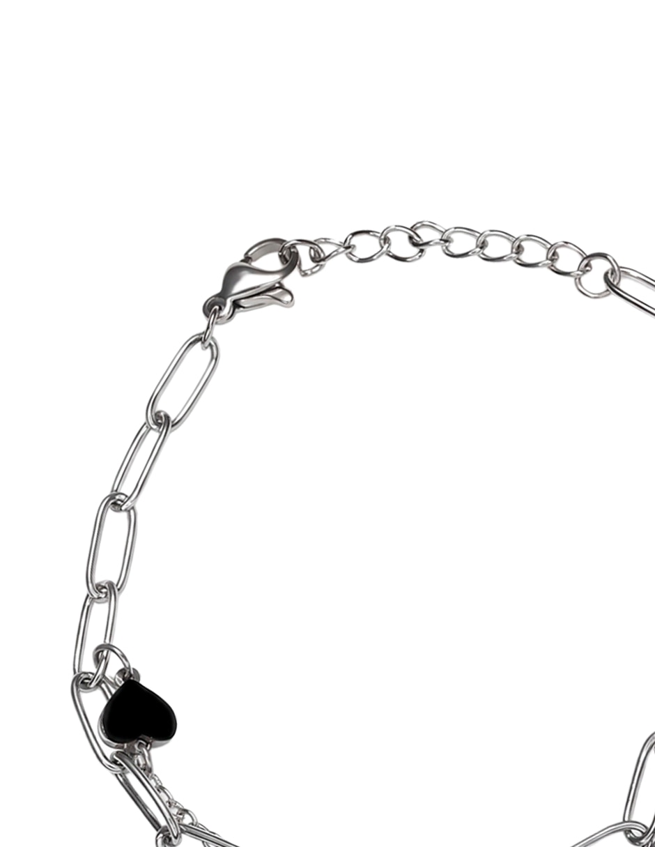 Ame jewelry de acero inoxidable glam pop fantasy con acabado