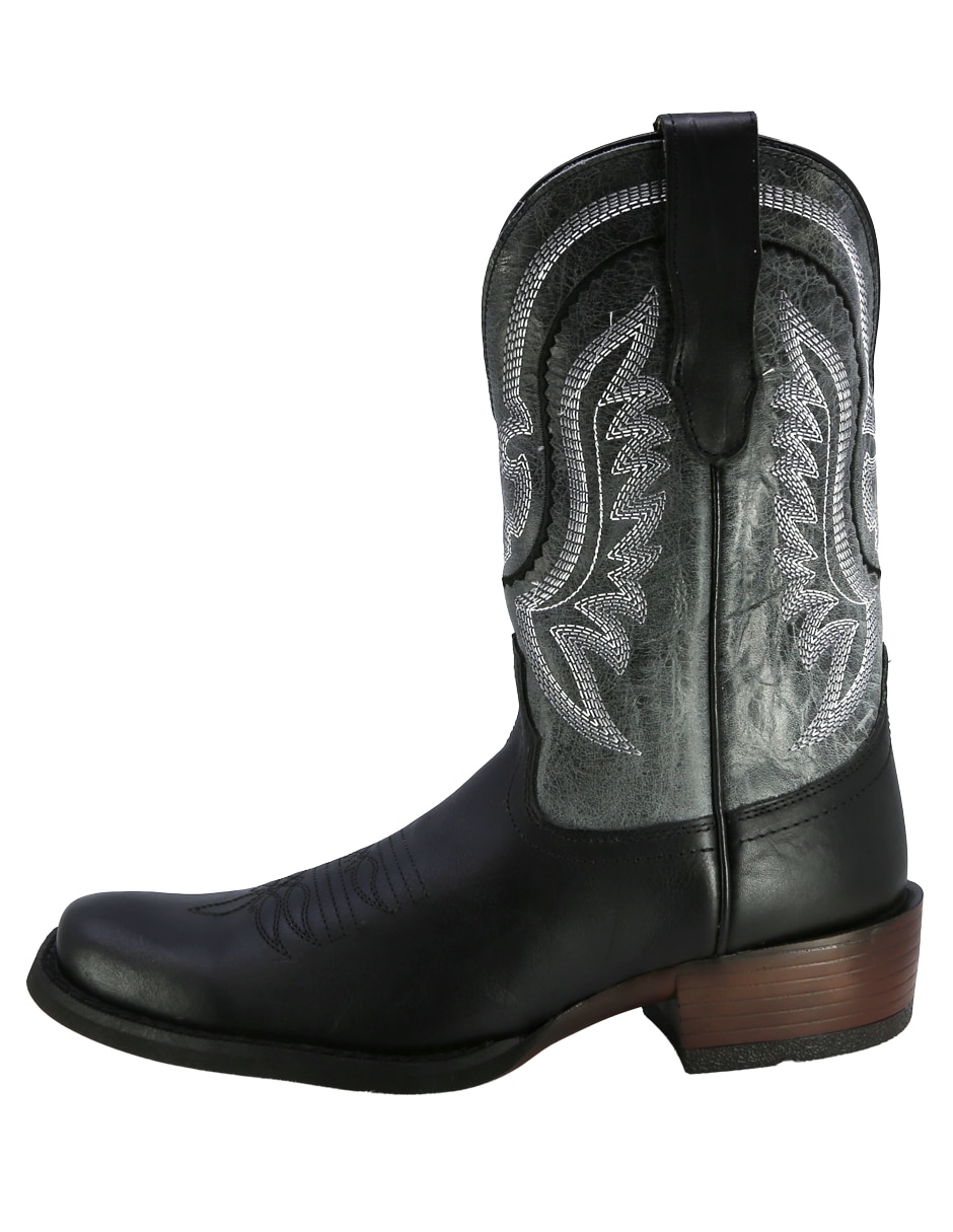 vaquera de piel para hombre