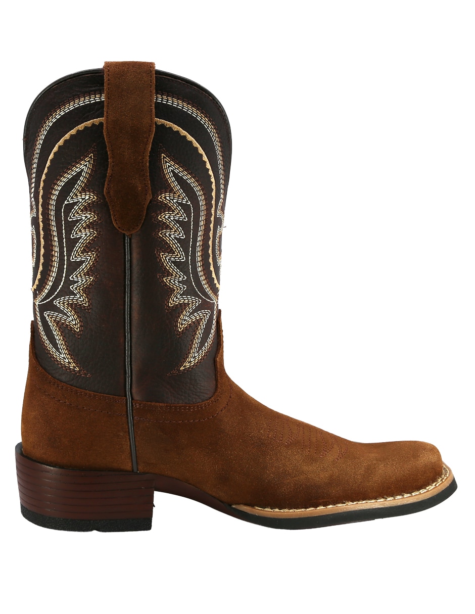 Bota texaban vaquera de piel para hombre