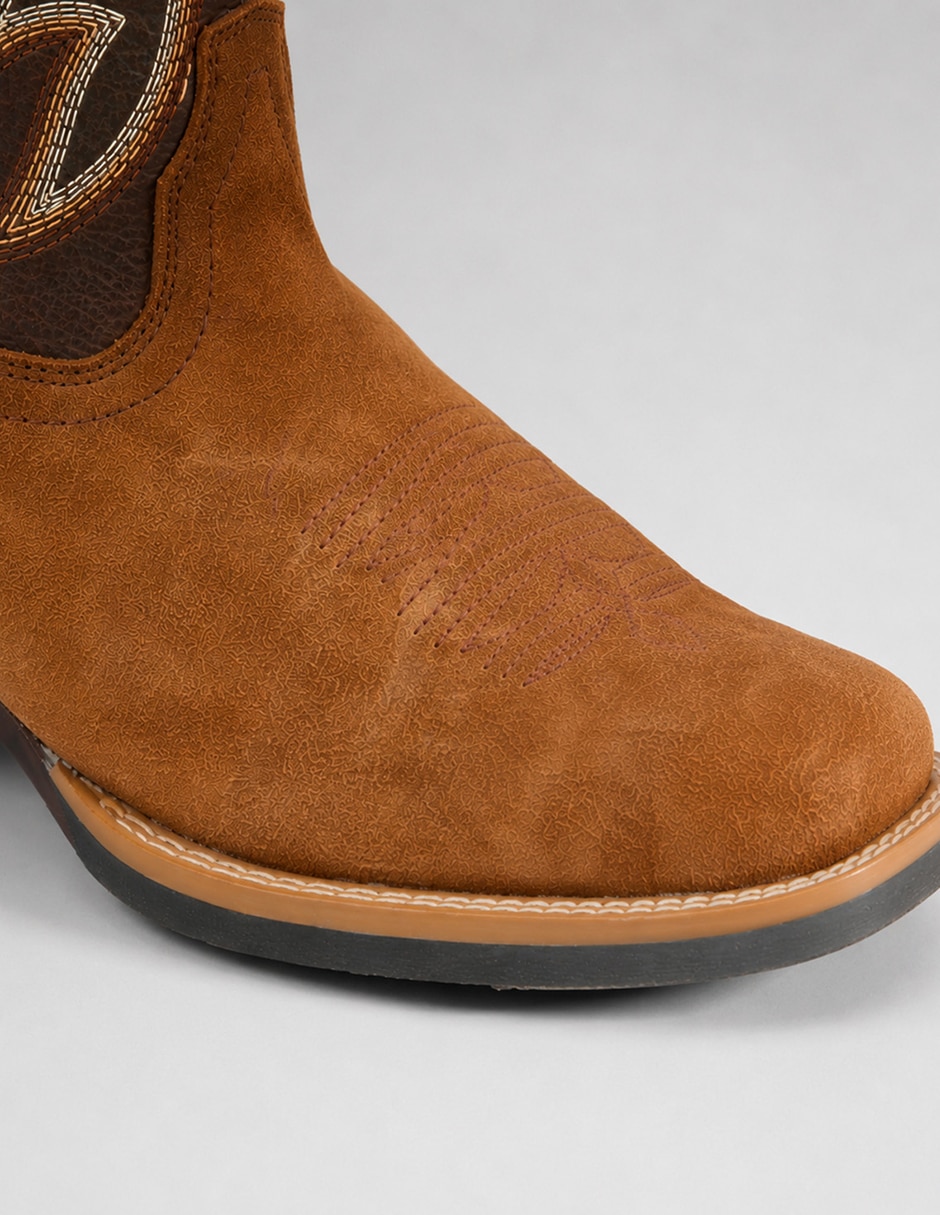 Bota texaban vaquera de piel para hombre