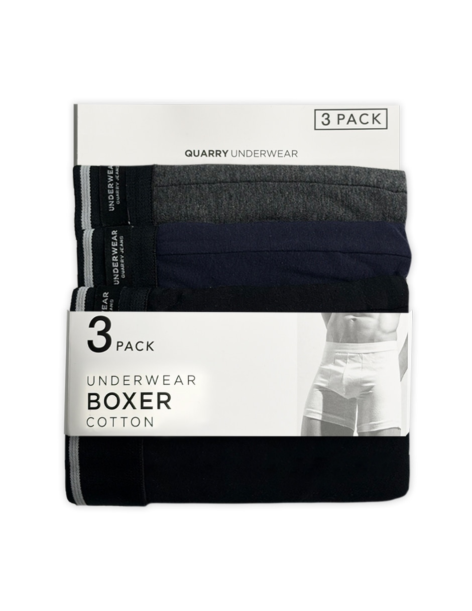 Bóxer de algodón para hombre 1 piezas (si aplica) 3