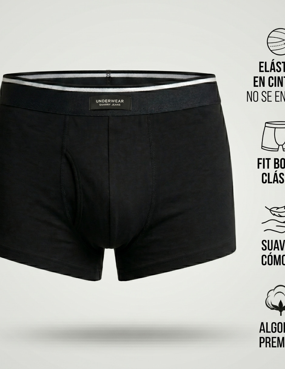 Bóxer de algodón para hombre 1 piezas (si aplica) 2