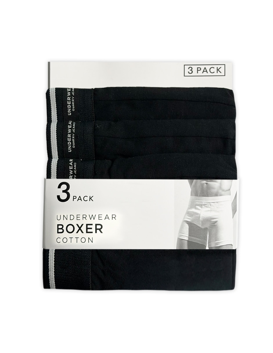 Bóxer quarry de algodón para hombre 1 piezas unisex