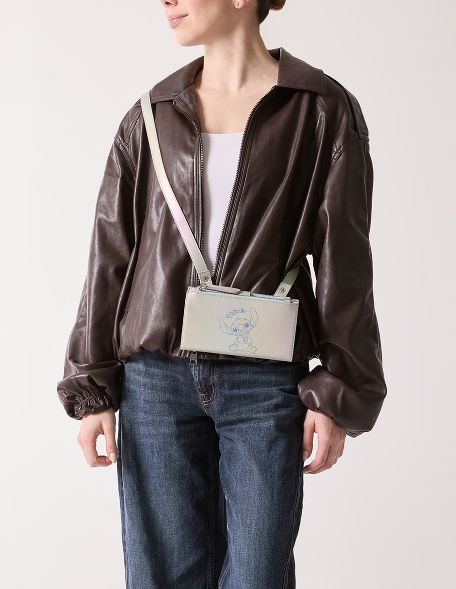 Bolsa crossbody w capsule stitch stitch mujer