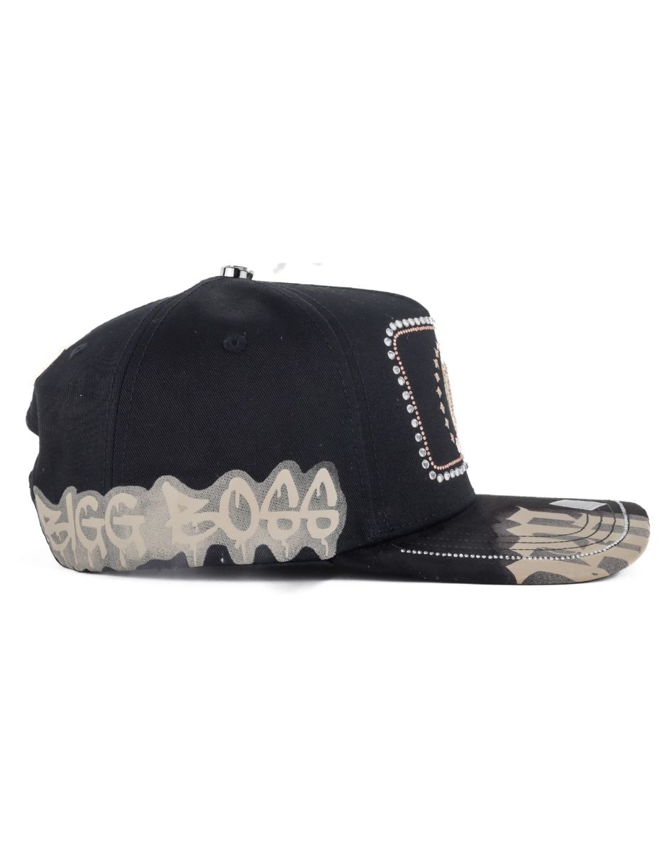 Gorra con visera curva casual big boss unisex