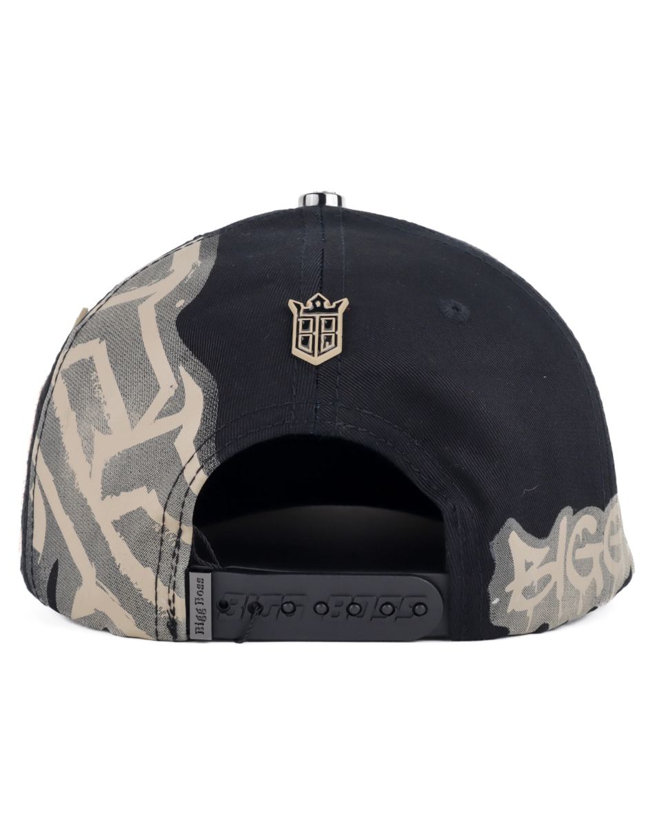 Gorra con visera curva casual big boss unisex