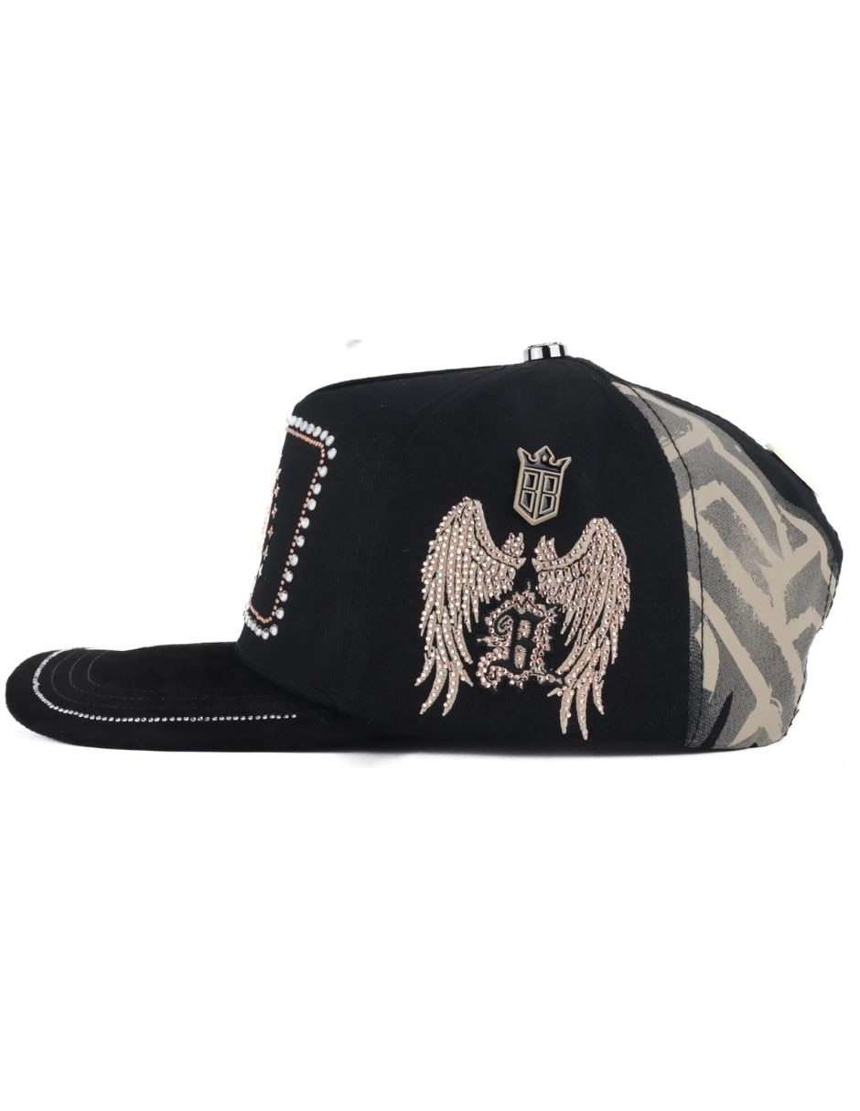 Gorra con visera curva casual big boss unisex